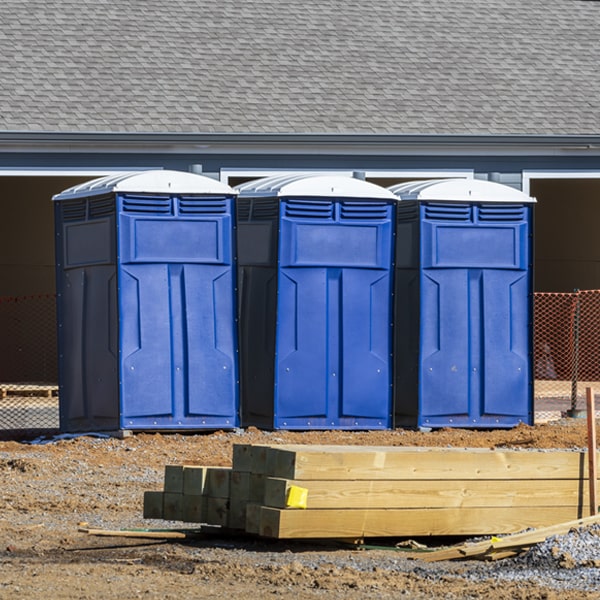 how do you ensure the porta potties are secure and safe from vandalism during an event in Cosmopolis